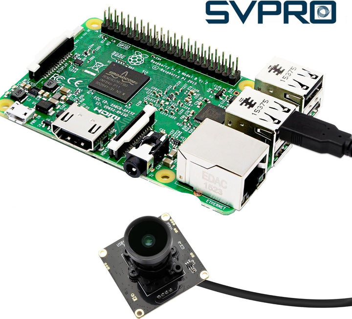 Svpro 1080P Low Light USB-Kameramodul, 0,0001 Lux Starlight-Webcam-Board, M16-Objektiv, F1,0, 110 Gr