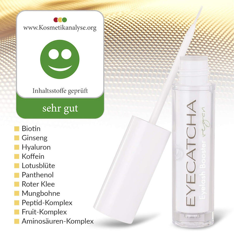 EYECATCHA VEGAN | PREMIUM Wimpernserum für lange Wimpern | MADE in GERMANY | Testsieger | Eyelash Bo