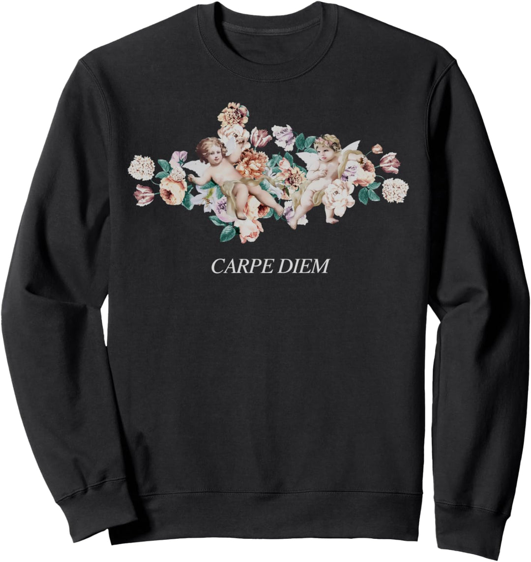 Trendy Fifth Sun Seize The Day Floral Sweatshirt