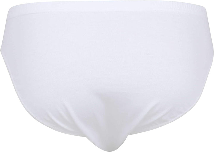 TOM TAILOR, Herren Briefs, 7er Pack, Single Jersey, Weiss, M