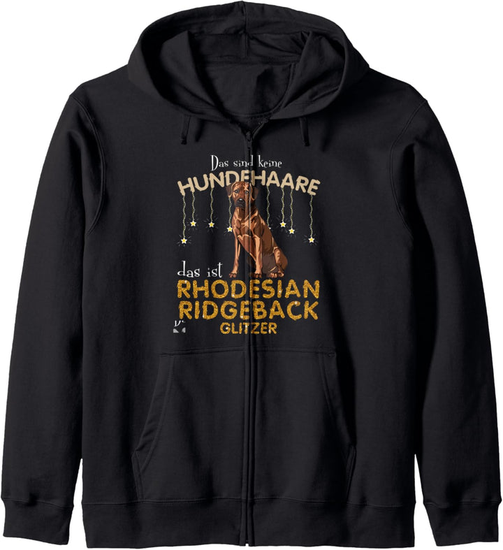 Das sind keine Hundehaare das ist RHODESIAN RIDGEB Kapuzenjacke