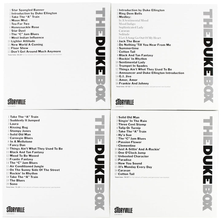 The Duke Box, Audio-CD