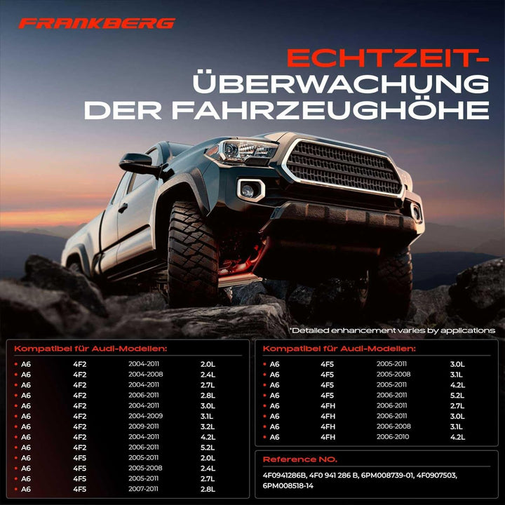 Niveausensor Luftfederung Vorne Rechts für A6 Avant Allroad 4F2, C6 4F5, C6 4FH, C6 2.0L 2.4L 2.7L 2