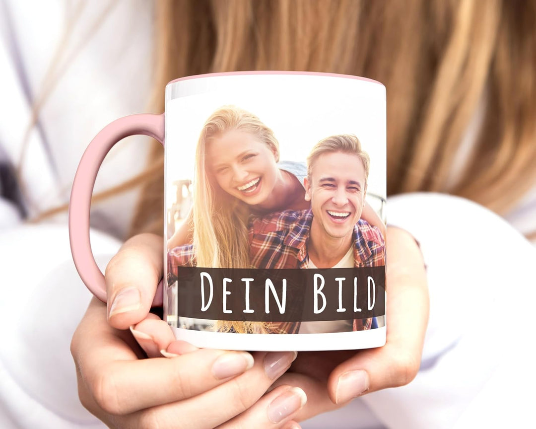 personalisierte Fototasse mit eigenem Foto persönliches Geschenk Kaffeetasse mit Bild selbst gestalt