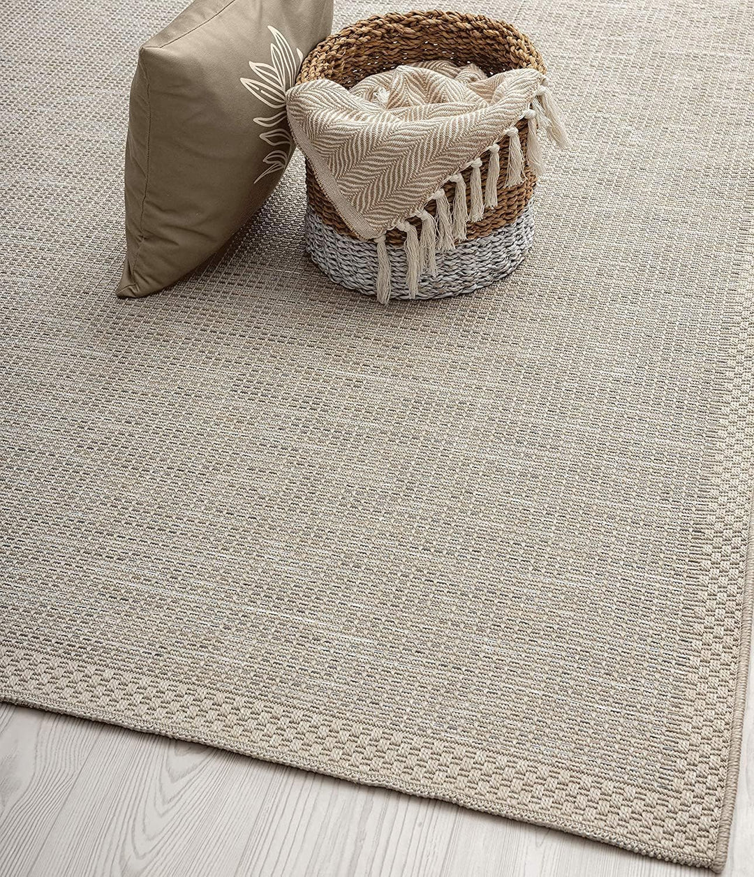 Mia's Teppiche Adora - moderner Teppich, Boho-Style, In- und Outdoor geeignet, besonders flach, idea