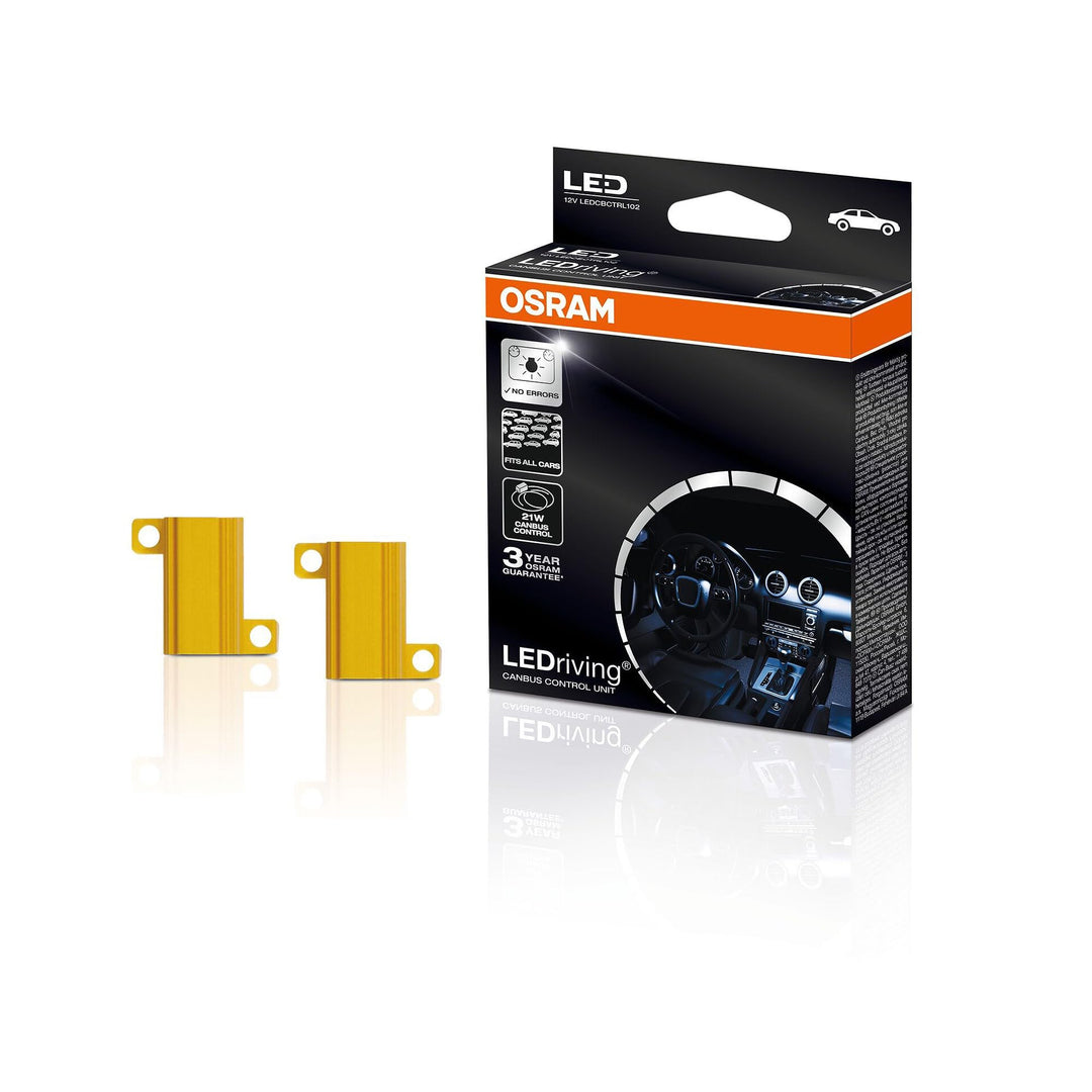 Osram LEDCCU01 LEDriving Lampe Canbus Control Unit 5W, 1er Faltschachtel, Anzahl 2 5 Watt, 5 Watt