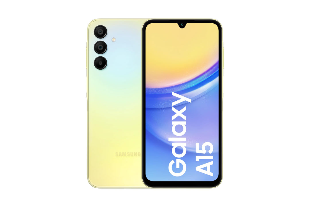 Samsung A155F/DSN Galaxy A15, Dual, 128GB 4GB Ram, Yellow