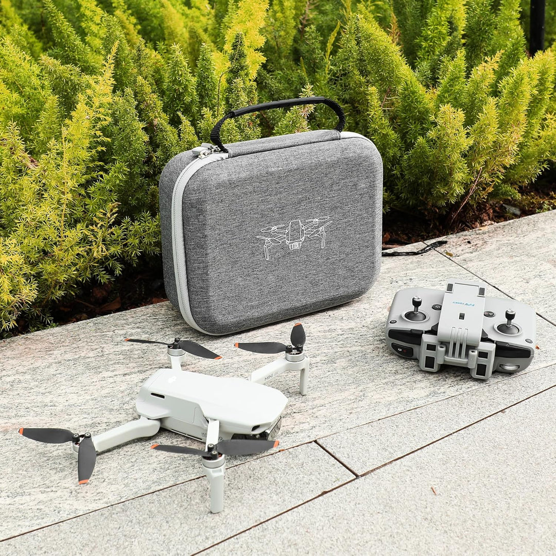 FPVtosky Mini 4K Tasche Kompakter Koffer für DJI Mini 2 SE/4K Drohne Zubehör Tragetasche Mit Steuerk