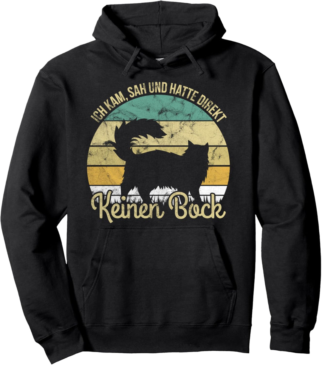 Katze Ich kam sah und hatte direkt keinen Bock Geschenk Pullover Hoodie