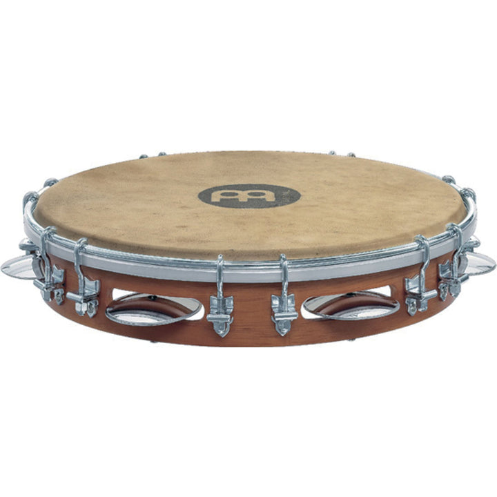 Meinl Percussion PA10CN-M Wood Pandeiro, 25,40 cm (10 Zoll) Durchmesser, chestnut