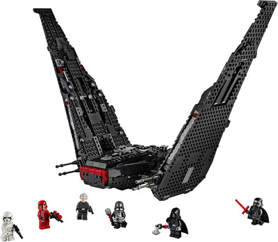 LEGO 75256 Star Wars Kylo Rens Shuttle, Raumschiff-Bauset mit 2 Spring Shootern, Der Aufstieg Skywal