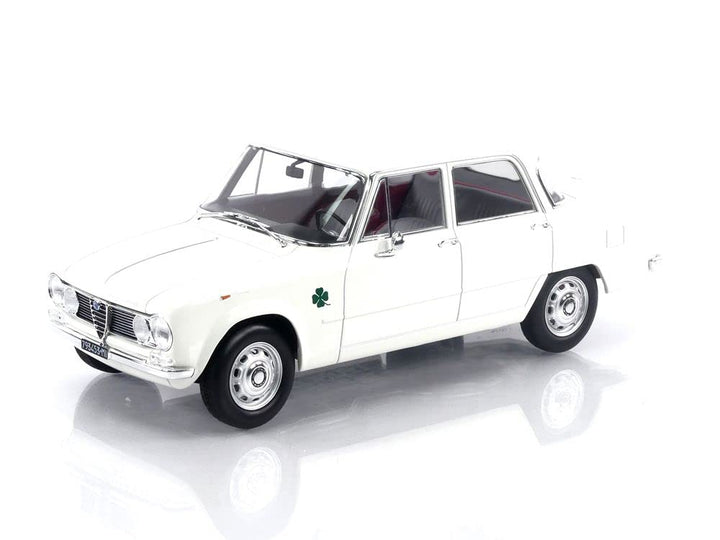 Norev kompatibel mit Alfa Romeo Giulia TI Super 1963 weiss Modellauto 1:18