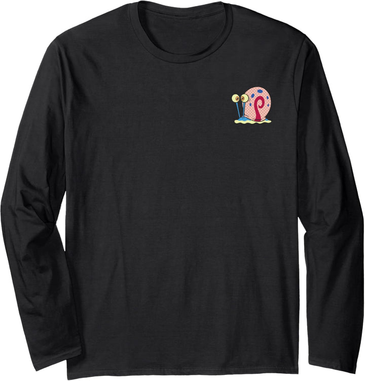 SpongeBob Schwammkopf Gary Kunst Schneckentasche Langarmshirt
