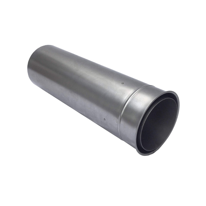 Doppelwandfutter für Rauchrohr Ø150mm Länge 500mm kürzbar Ofenrohr Kaminrohr Doppelwandfutter 50cm k
