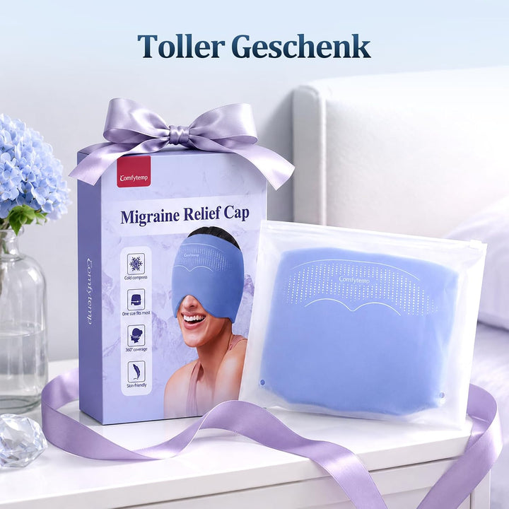Comfytemp Migräne Maske Gezielte Stirnverdickung Gel Langanhaltende Fieber