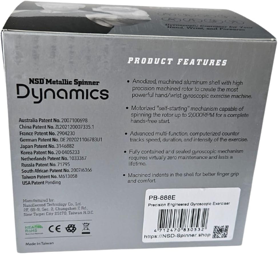 Dynamics PB-888E, Handstärker, Aluminium Spinner, 1 Stück