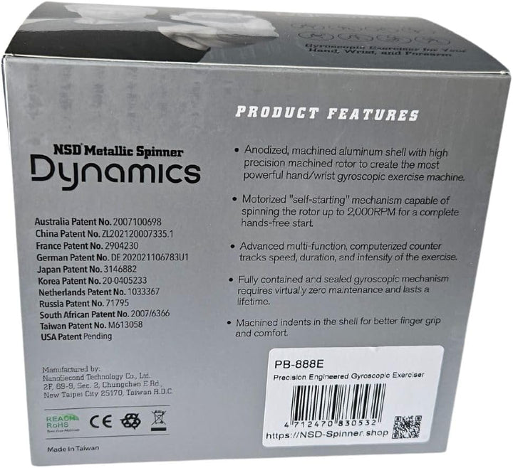 Dynamics PB-888E, Handstärker, Aluminium Spinner, 1 Stück