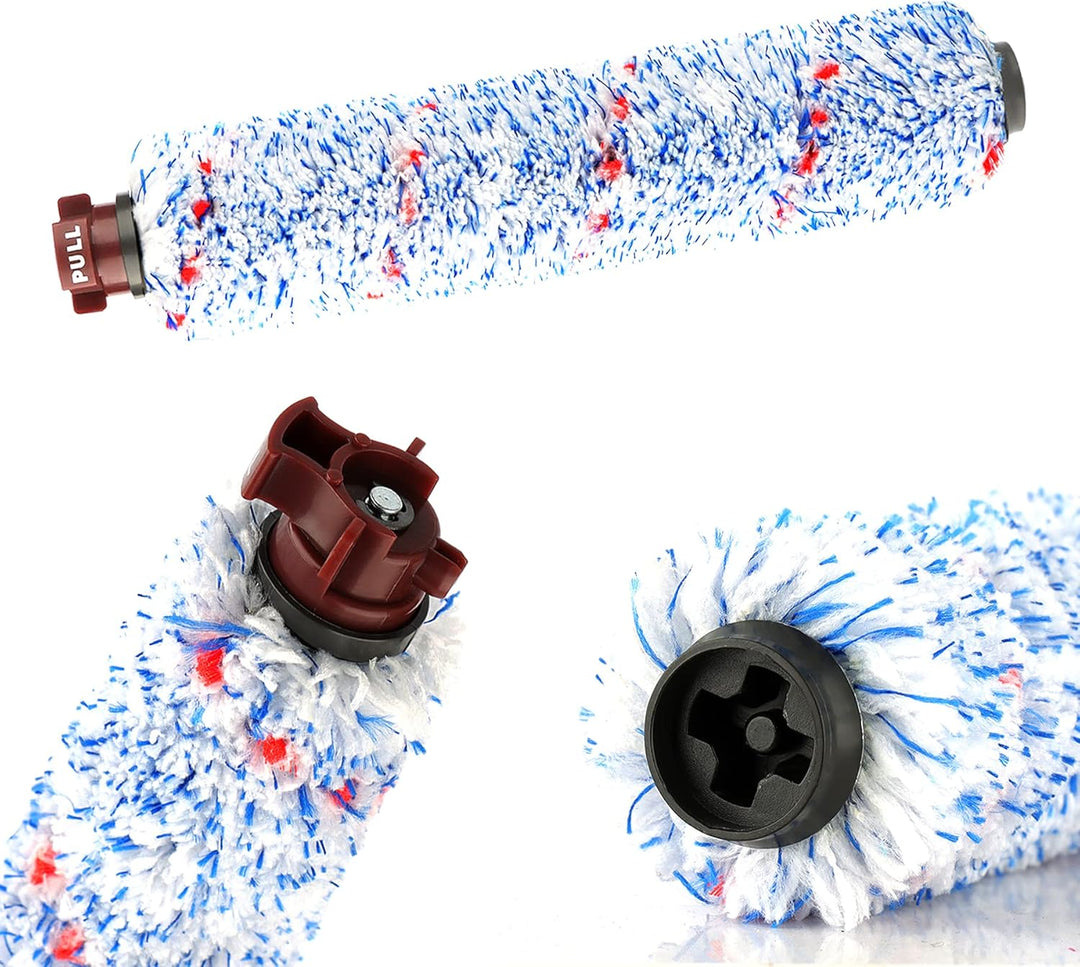 AINUO 2 Stück Filter und 2 Stück Bürstenrolle für BISSELL 17132 Crosswave 3-in-1 Nass- & Trockensaug
