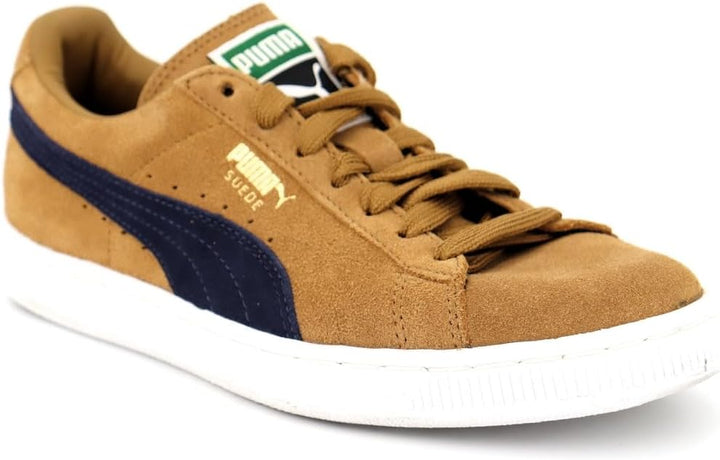 Puma Classic 356568, Unisex-Erwachsene High-Top Sneaker 37 EU Beige Bistre Peacoat, 37 EU Beige Bist