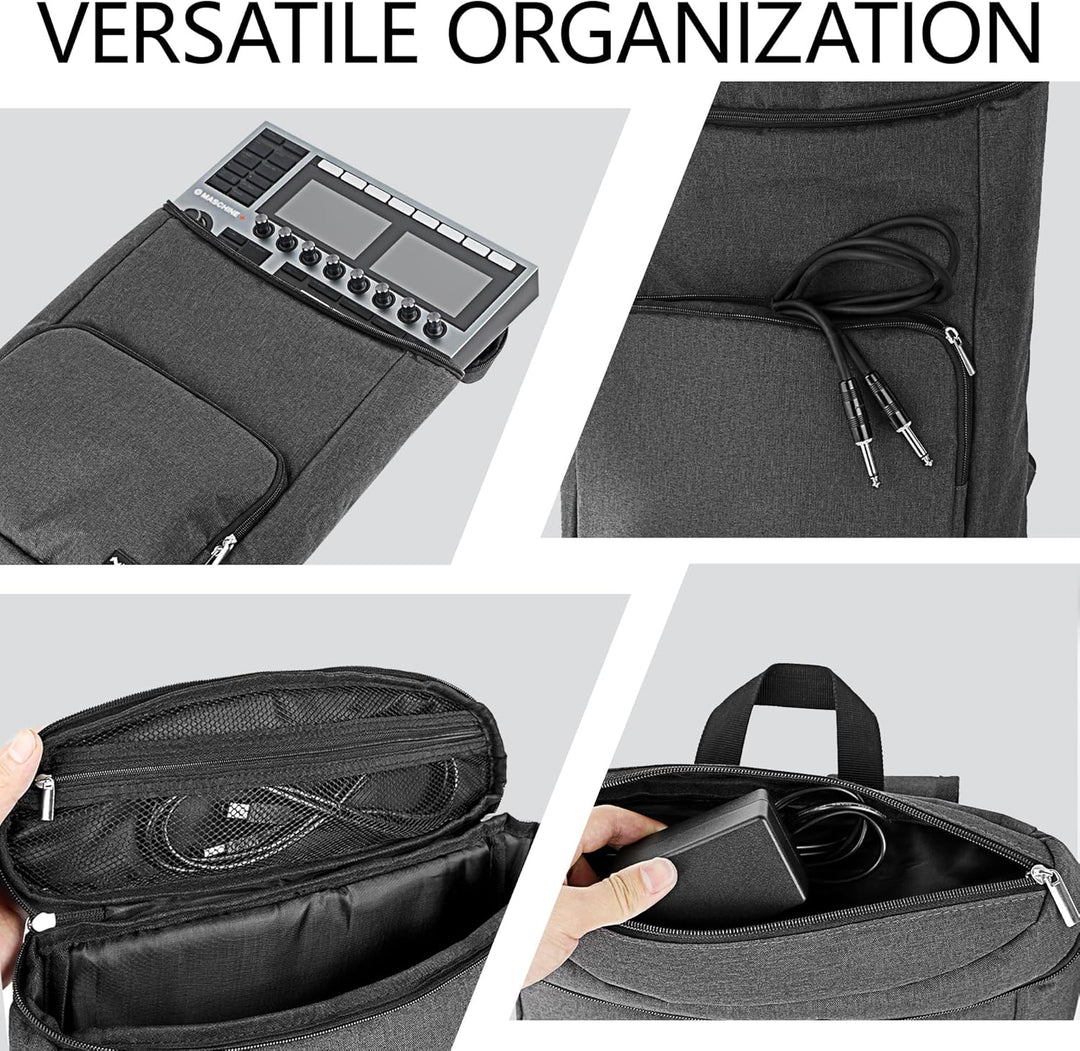 Controller-Rucksack für Audio-Workstations,kompatibel mit NI Maschine+, Ableton Push3, AKAI MPC One+