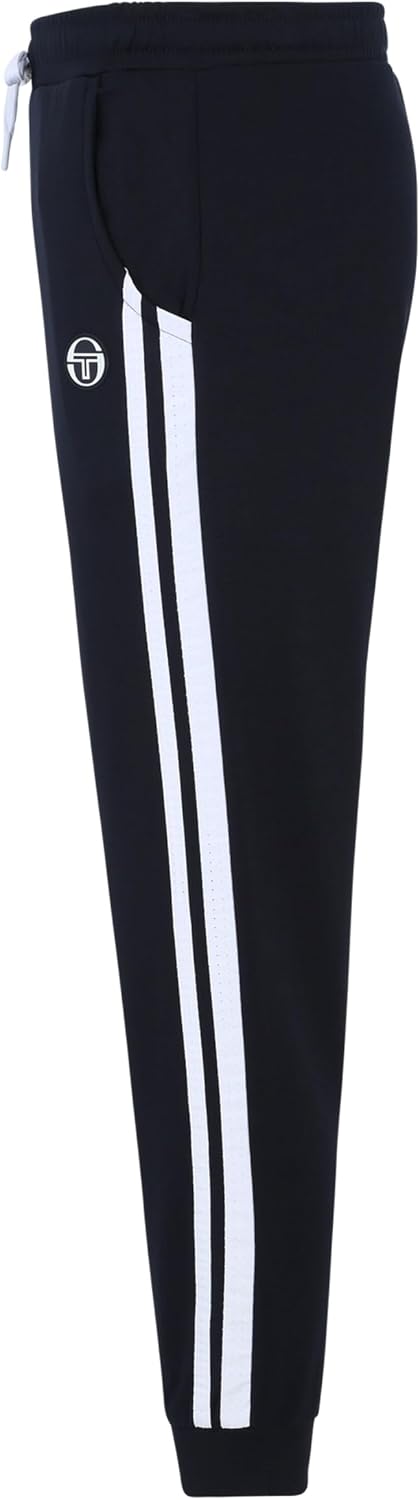 Sergio Tacchini Herren Sporthose XL Blau (Weiss), XL Blau (Weiss)