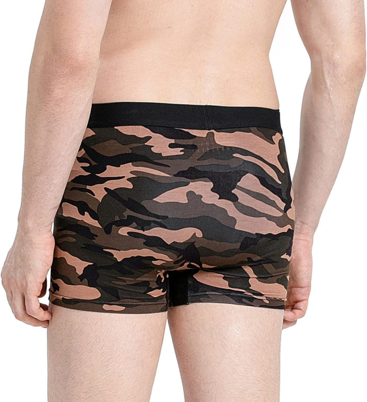 Xaanelr Boxershorts Herren Unterhosen Männer Bambus Viskose Unterwäsche Men Retroshorts 4er/8er Pack