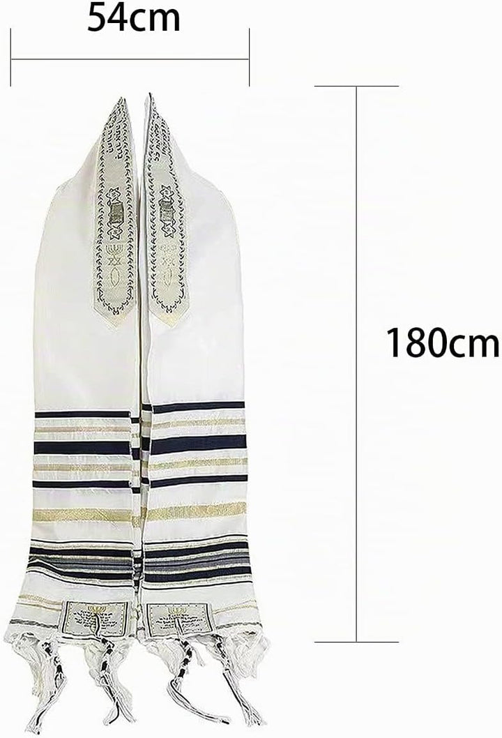 Tallit Gebetsschal Messianischer Christlicher Tallit Messianic Tallits Gebet Schal Gebetsmantel Jeru