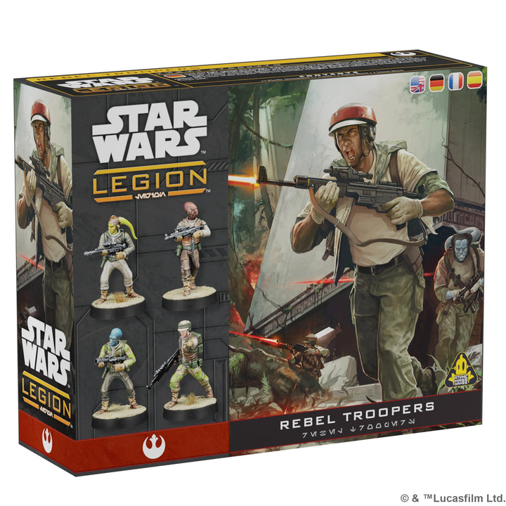 Atomic Mass Games, Star Wars: Legion - Rebel Troopers (Rebellentruppen), Erweiterung, Tabletop, 2 Sp