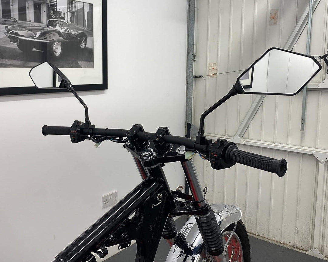 Motorrad Seitenspiegel Passend Für 10mm Gewinde - Homologated - Paar