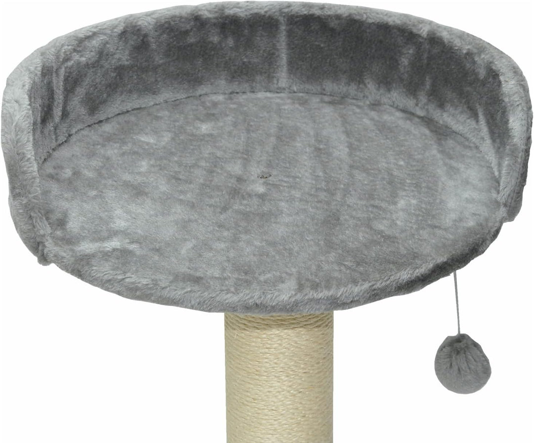 nanook Kratzbaum Liegeplatz Top für kräftige Katzen - Grösse XXL - 46 cm Ø - hellrau hellgrau, hellg