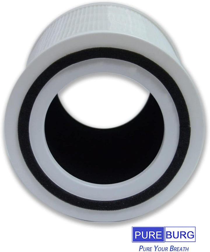 PUREBURG Ersatzfilter kompatibel mit HERILIOS HS-AP005,TaoTronics TT-AP005 Luftreiniger, 2er-Pack H1
