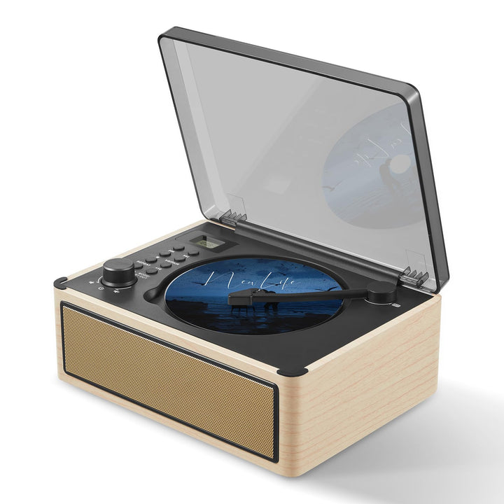G Keni CD Player Bluetooth 5.0, Radio mit CD Player Doppel-Lautsprechern | 3000mAh Wiederaufladbarer