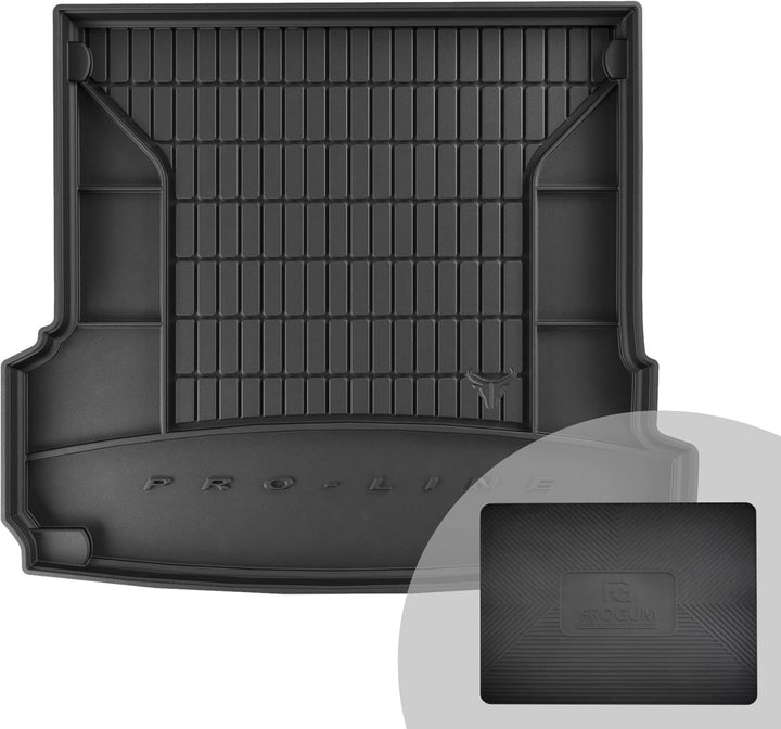 FROGUM ProLine 3D Gummimatte Exklusive Auto Kofferraummatte Kofferraumwanne für Audi Q7 II ab 2015 |