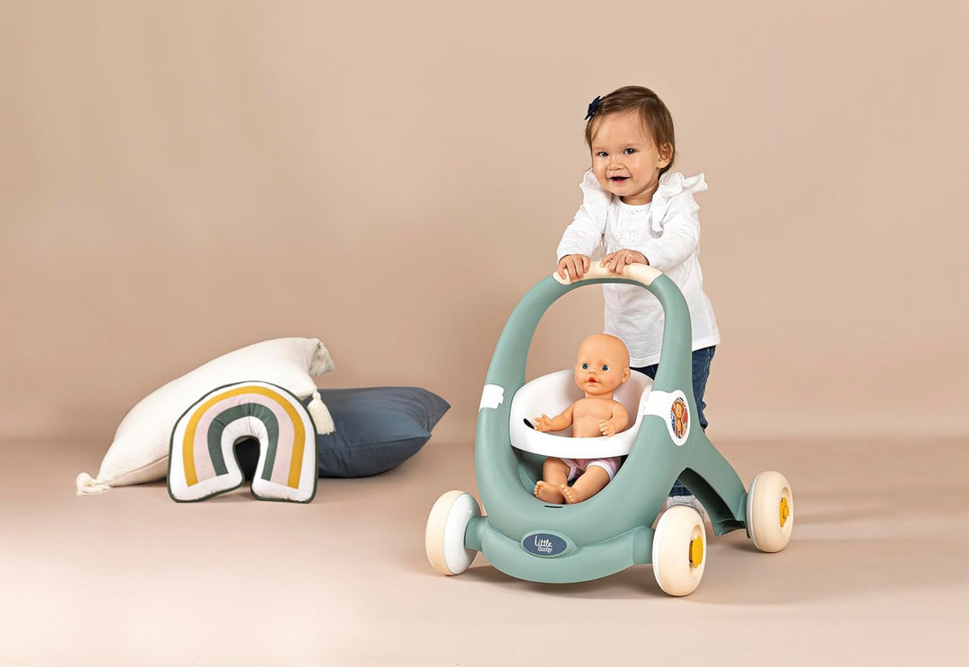 Smoby Toys - Little Smoby Lauflernwagen ab 1 Jahr - 3-in-1-Lauflernhilfe mit Laufwagen, Activity-Boa