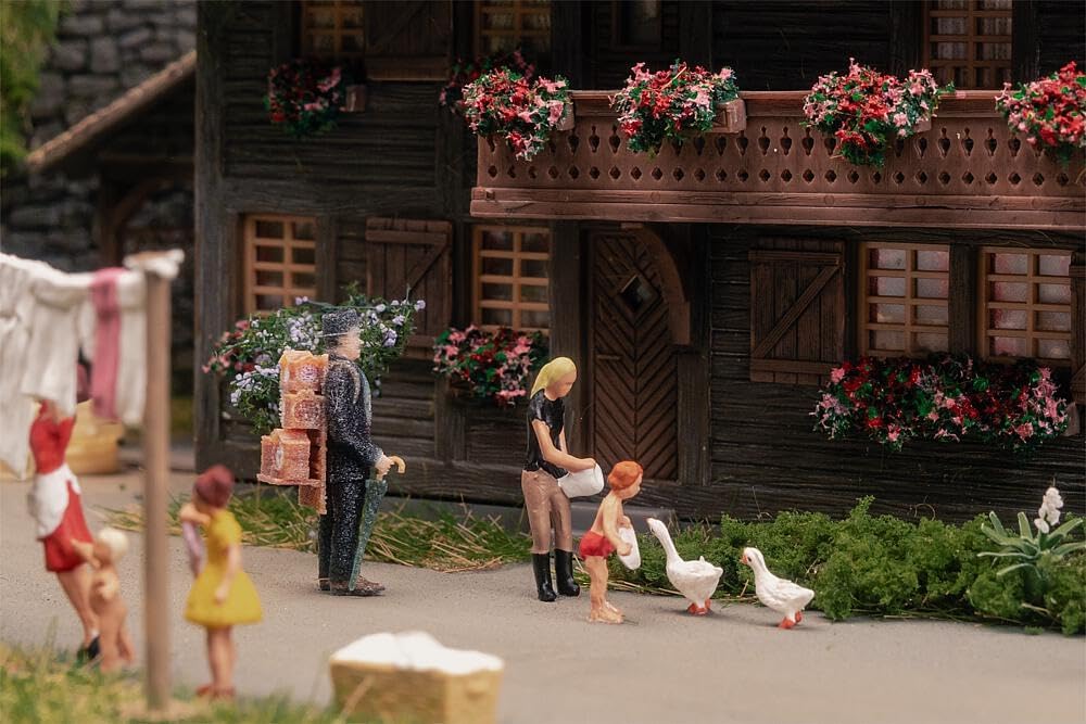 FALLER 130012 - Jubiläumsmodell Uhrenmacherhaus mit Figur - Spurweite H0