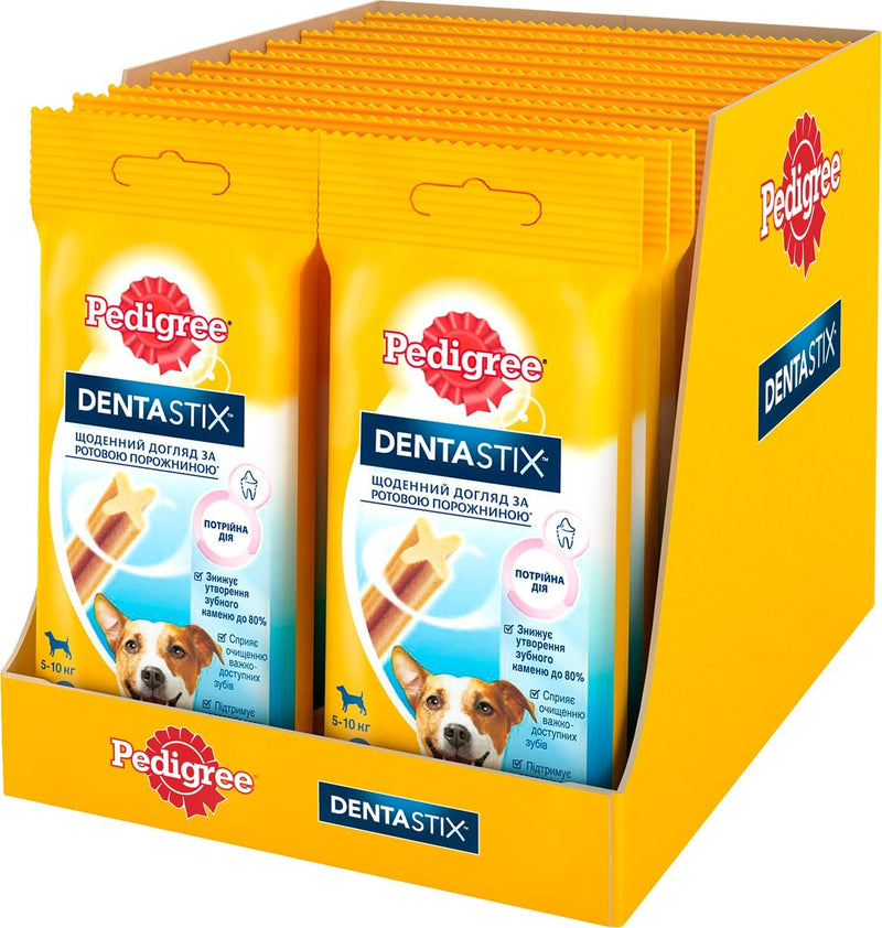 Pedigree Dentastix Leckerli für Hunde Kleiner Rassen 45g, 18 Stück