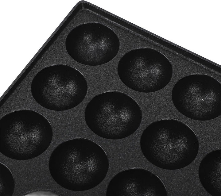 Fockety Takoyaki-Maker, Aluminium 28-Loch-Pfanne mit Antihaftbeschichtung, Bequem zu verwenden, Mode