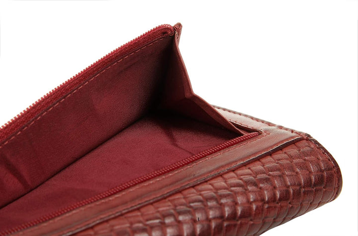 Bruno Banani Geldbörse Echt Leder rot Damen - 020470