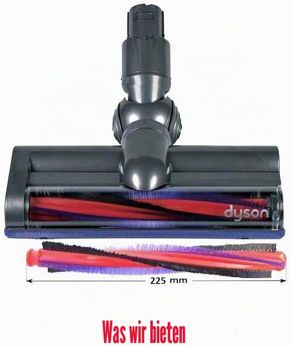 Bürstenrolle für Dyson DC59/DC62/SV03, rotierende Bürste, 1 Bürstenrolle 225 mm