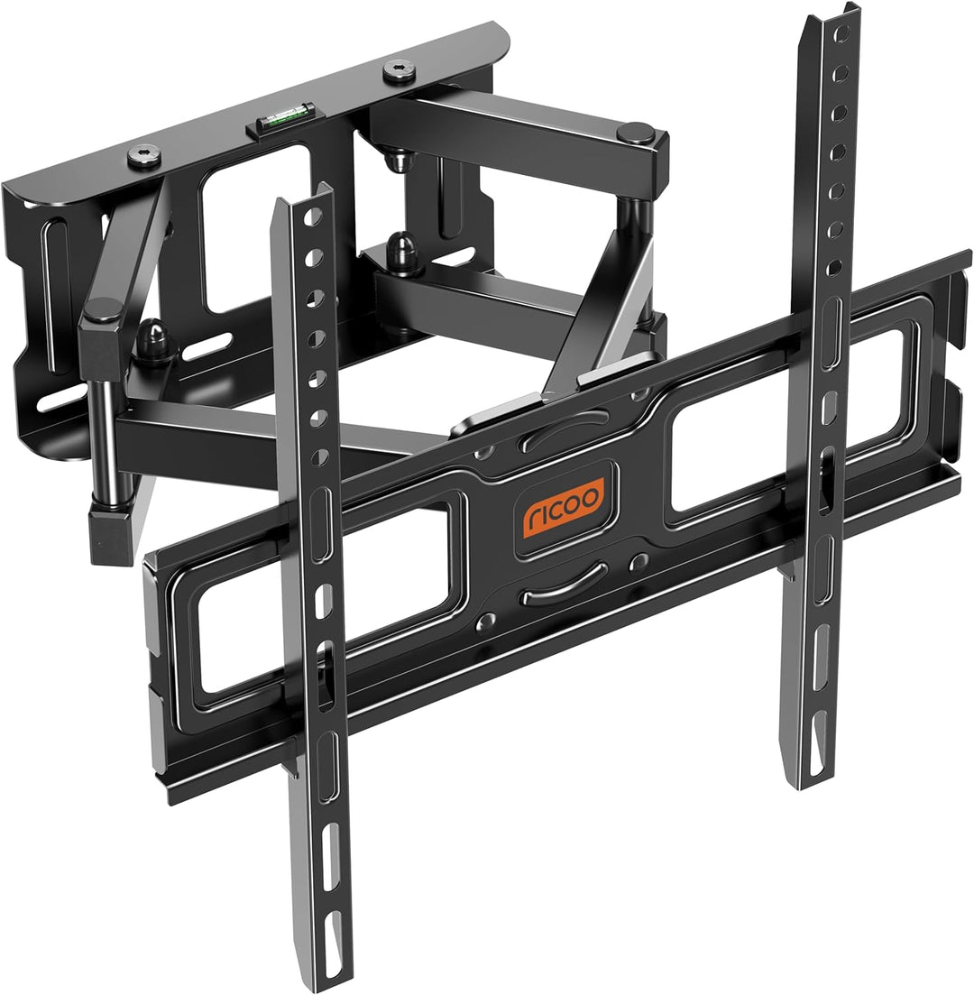RICOO TV Wandhalterung Fernseher Schwenkbar Neigbar für 32-55 Zoll, Universal TV Halterung S5244, Fe