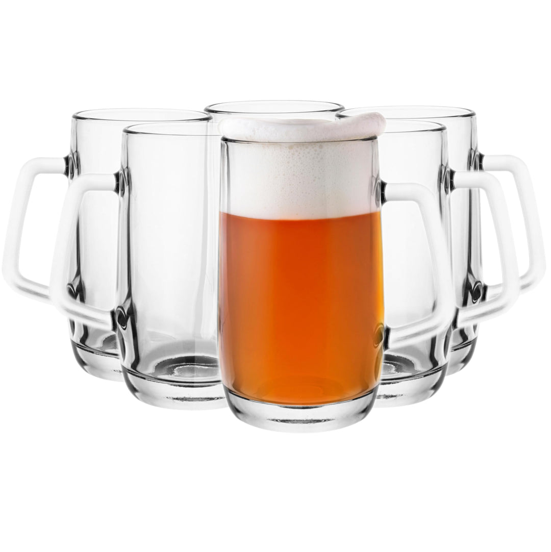 Glasmark Krosno Gläser-Set Für Bier 0,5 Liter Biergläser Bierseidel Bierkrug Gläser Für Craft Beer B