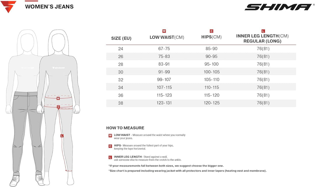 SHIMA DEVON Motorradjeans - Belüftete Elastische Slim Fit Biker Motorradhose mit FiberQL-Verstärkung