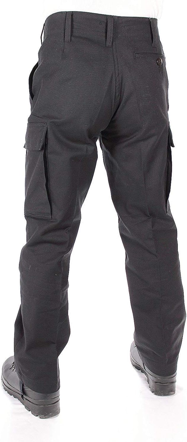 LEO KÖHLER Original Bundeswehr Feldhose BW 1 / 22 Schwarz, BW 1 / 22 Schwarz