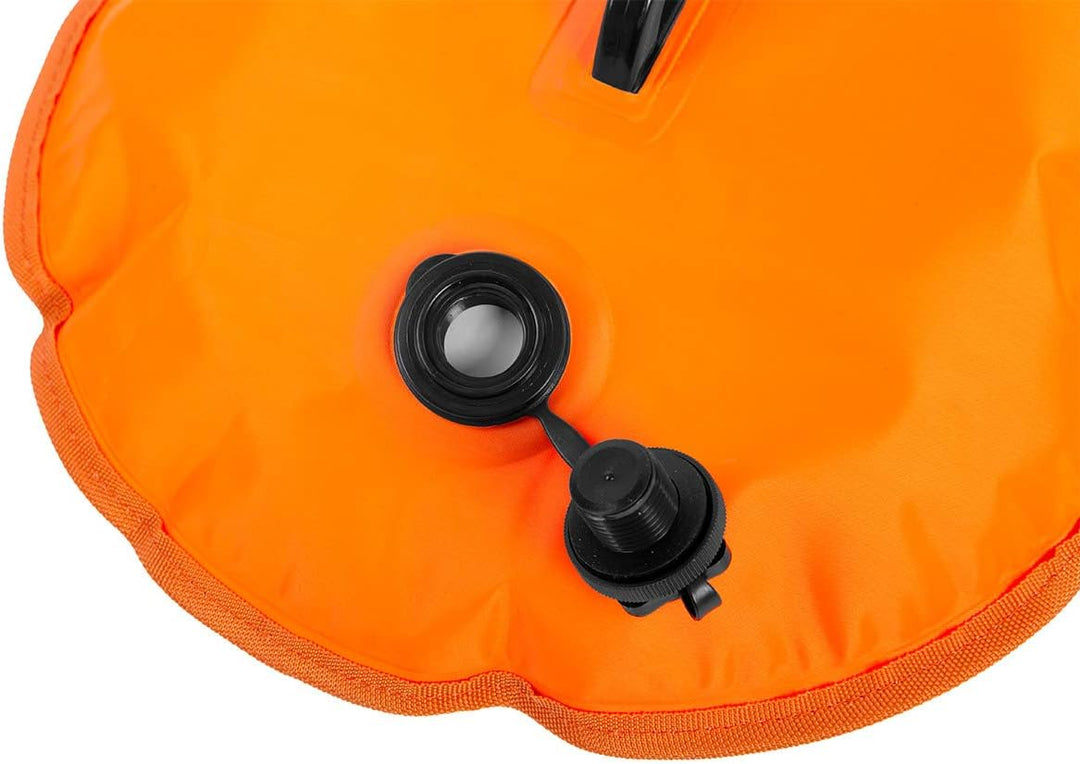 Schwimmboje für Triathlon Aufblasbar Schwimmhilfe Erwachsene Trockentasche Wasserdicht 28L