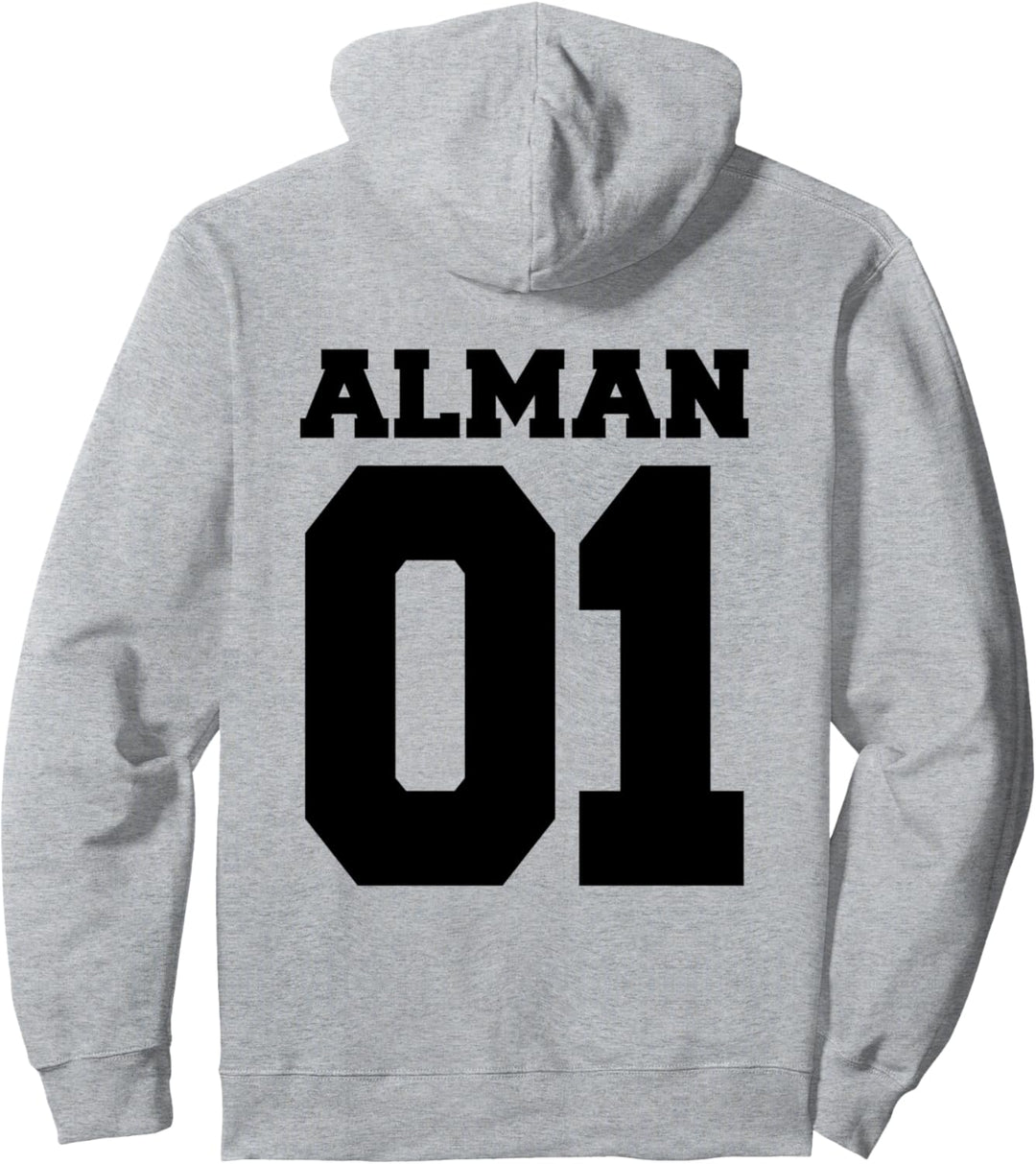 Alman 01 Lustiger Party Spruch Pullover Hoodie