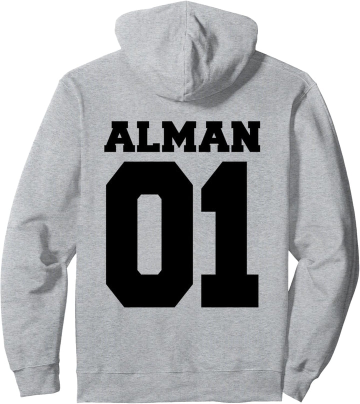 Alman 01 Lustiger Party Spruch Pullover Hoodie
