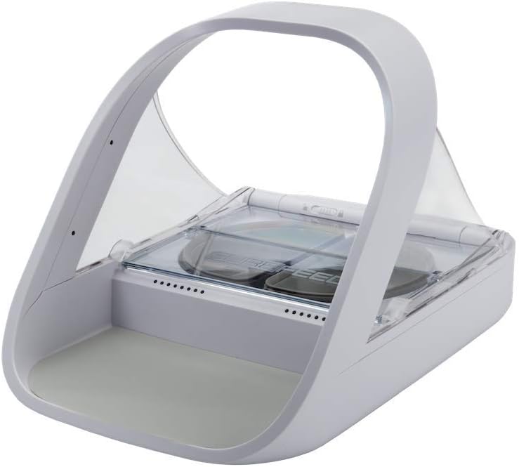 SureFeed Mikrochip Futterautomat Connect (ohne Hub) - weiss, mit Appsteuerung, batteriebetrieben Con