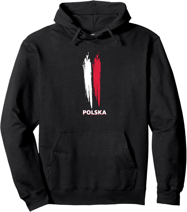 Flagge Polen Pullover Hoodie