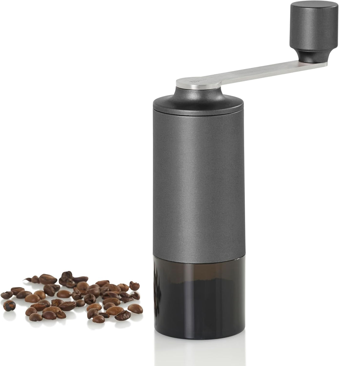 AdHoc MC11 Kaffeemühle Moro | Manuelle Mühle mit CeraCutXL Keramikmahlwerk & DirectDrive-Kurbel | St