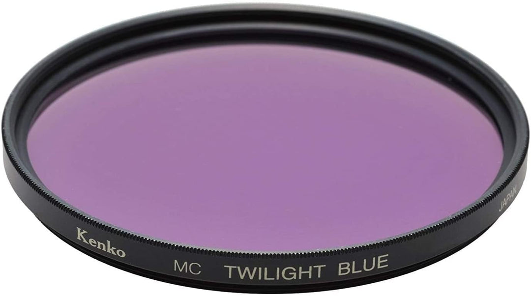 Kenko Objektivfilter mit Farbeffekt MC Twilight Blue 52mm, Erzeugt inspirierende Farben am Abendhimm